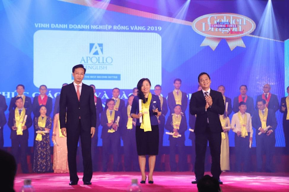 Apollo English nhận Giải Thưởng Rồng Vàng lần thứ 13 liên tiếp