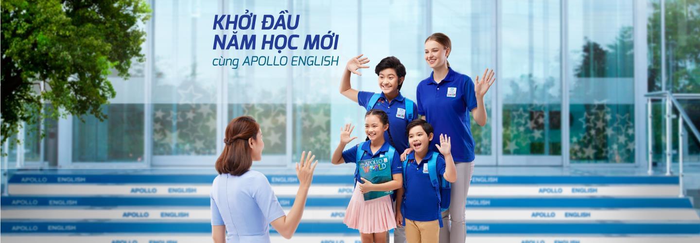 Khởi đầu năm học mới cùng Apollo English!
