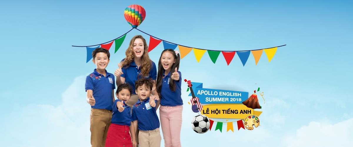 Apollo English Summer 2018 - Lễ hội tiếng Anh cho trẻ