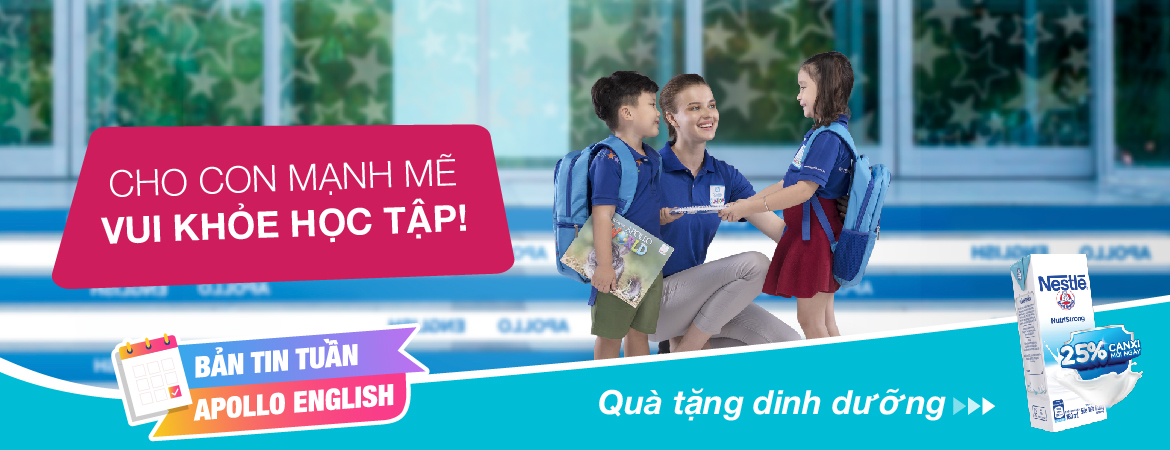 Cho con luôn mạnh mẽ, vui khỏe hơn trong học tập