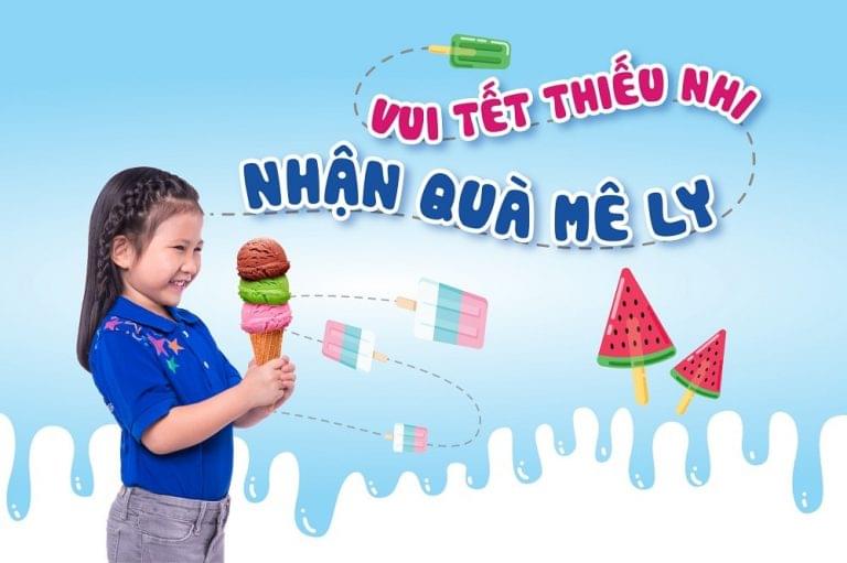 Vui tết thiếu nhi – Nhận quà mê ly