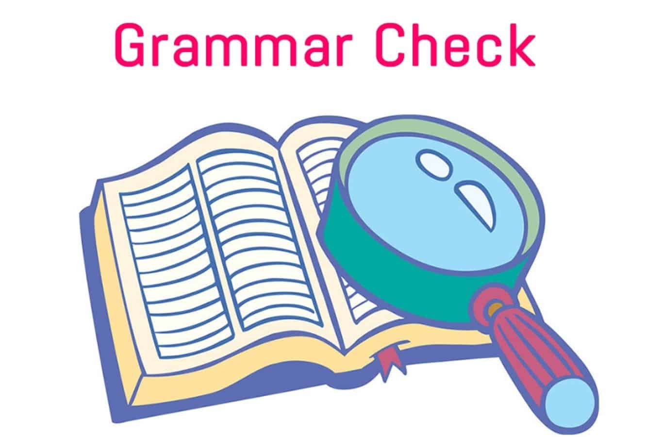 Grammar Check ngữ pháp lớp 5