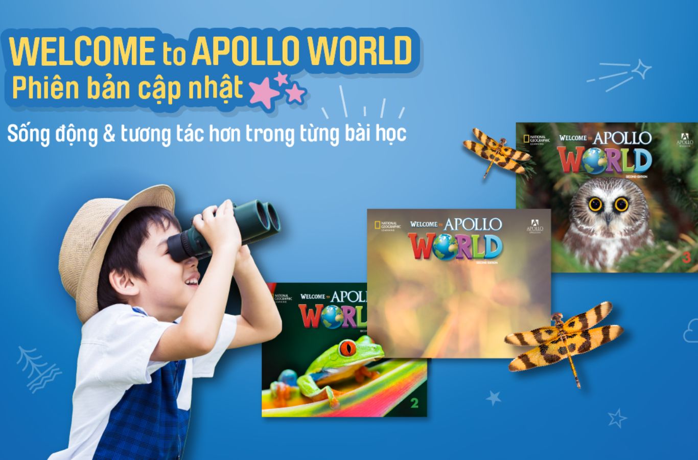 Sách tiếng Anh giao tiếp cho trẻ em: Apollo World 