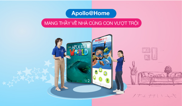 Apollo@Home được phát triển độc quyền cùng các chuyên gia ngôn ngữ từ các đối tác giáo dục quốc tế hàng đầu