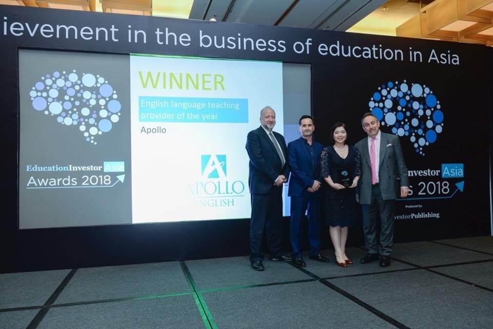 Apollo English lọt vào vòng chung kết EducationInvestor Awards