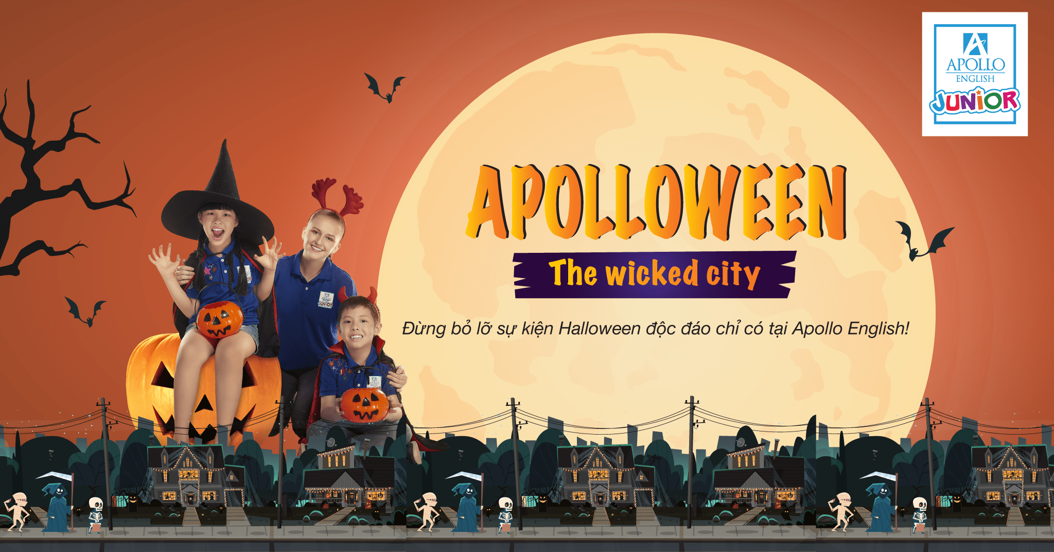 Apolloween - The wicked city, sự kiện độc đáo chỉ có tại Apollo English